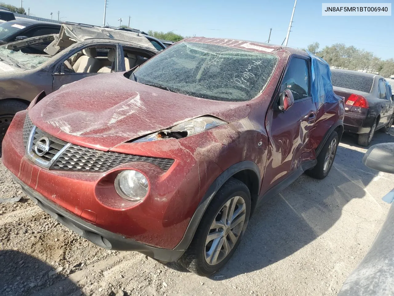 2011 Nissan Juke S VIN: JN8AF5MR1BT006940 Lot: 68078554