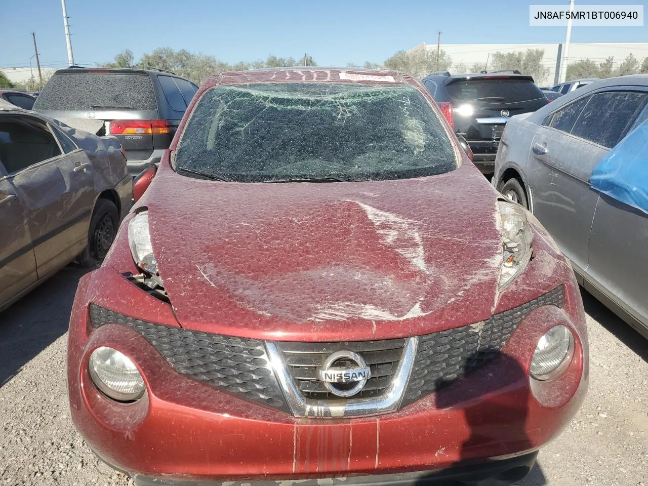 2011 Nissan Juke S VIN: JN8AF5MR1BT006940 Lot: 68078554