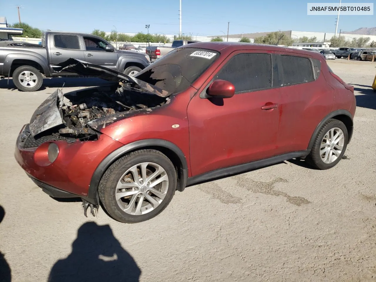 2011 Nissan Juke S VIN: JN8AF5MV5BT010485 Lot: 68307014