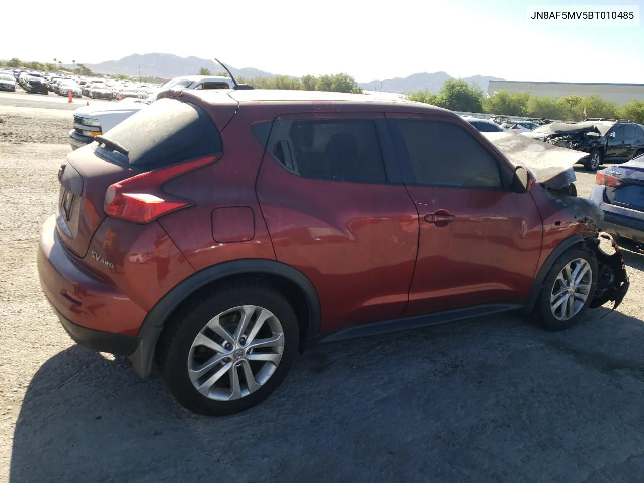 2011 Nissan Juke S VIN: JN8AF5MV5BT010485 Lot: 68307014