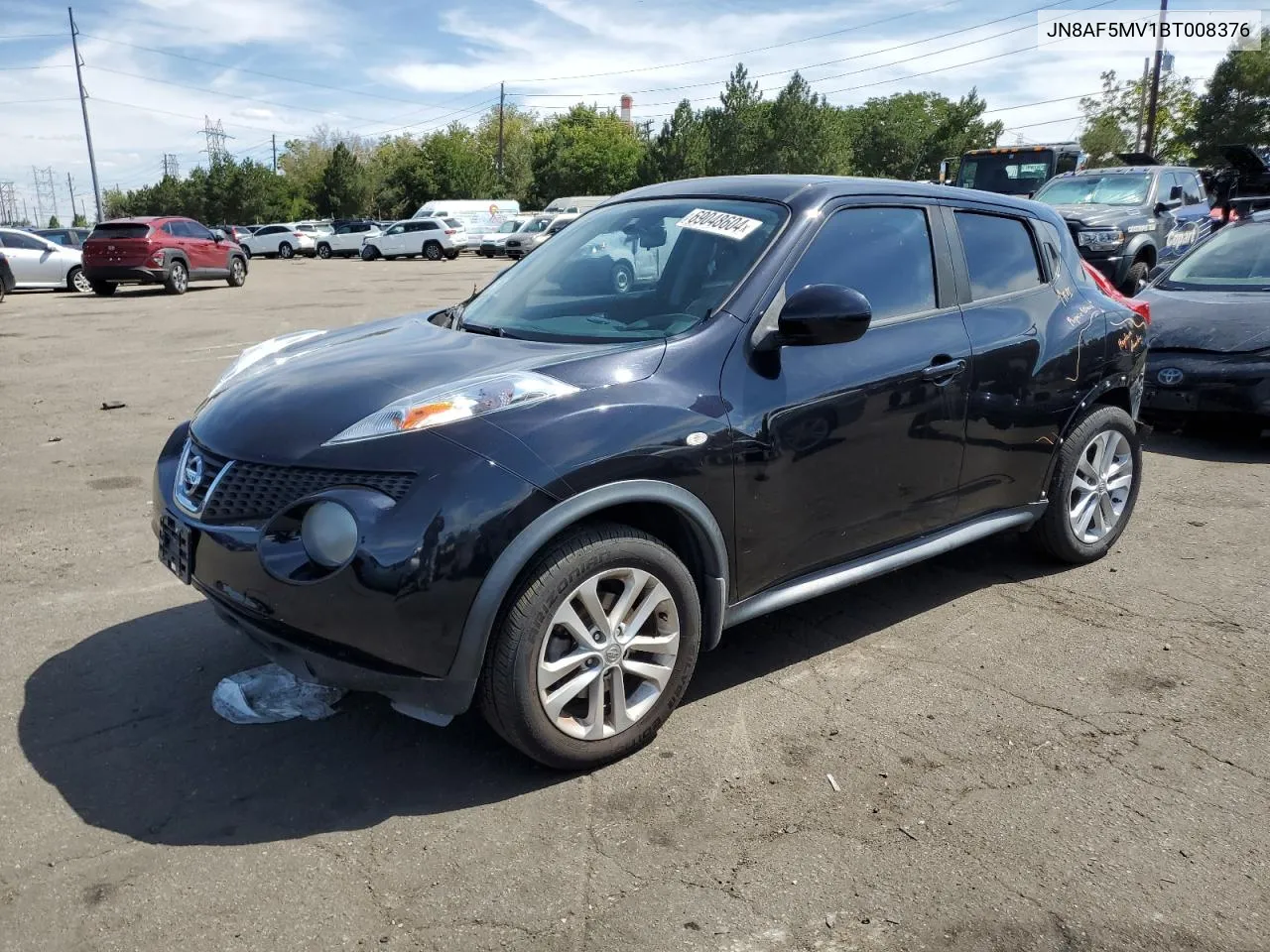 2011 Nissan Juke S VIN: JN8AF5MV1BT008376 Lot: 69048604