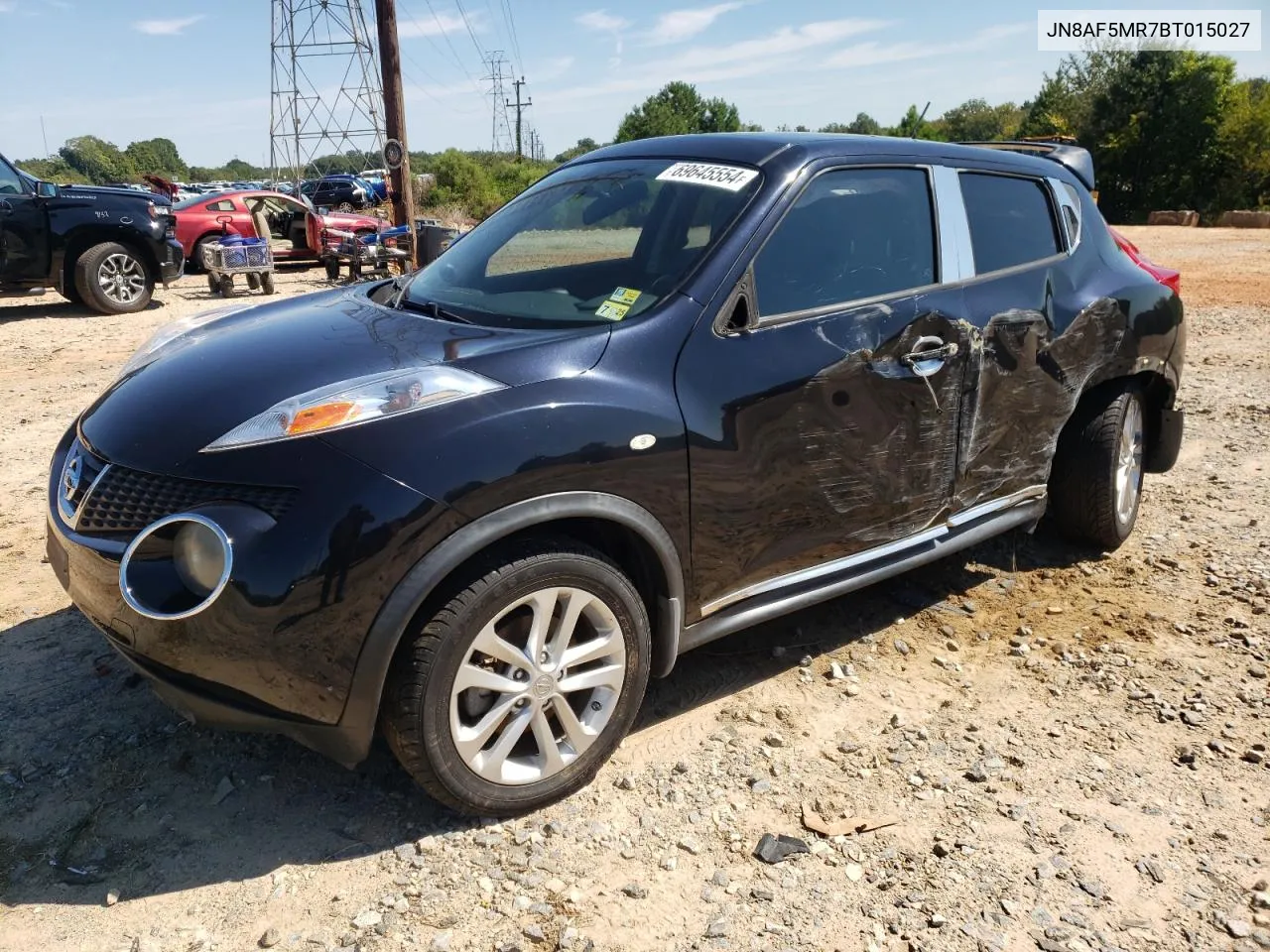 2011 Nissan Juke S VIN: JN8AF5MR7BT015027 Lot: 69645554