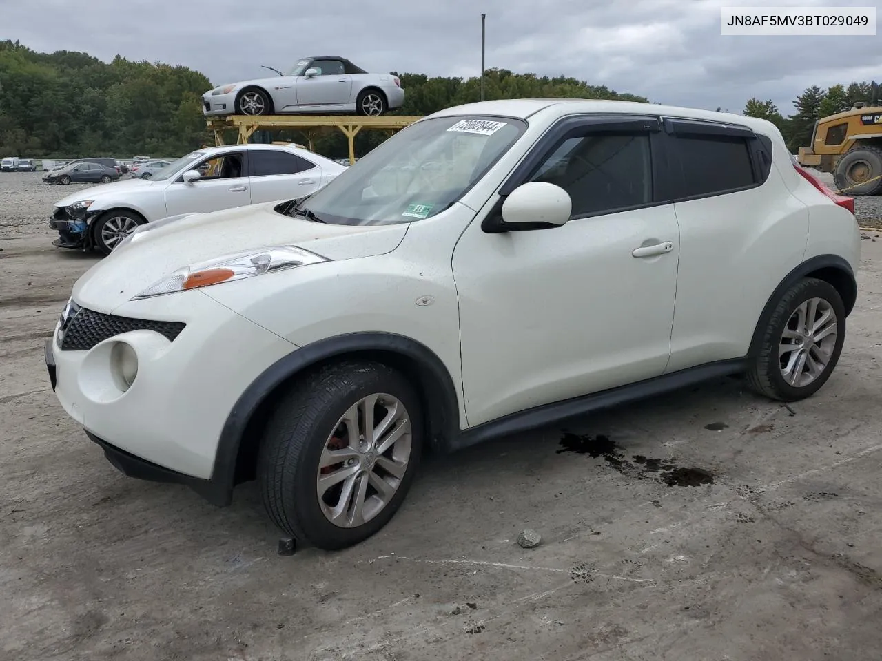 2011 Nissan Juke S VIN: JN8AF5MV3BT029049 Lot: 72002844