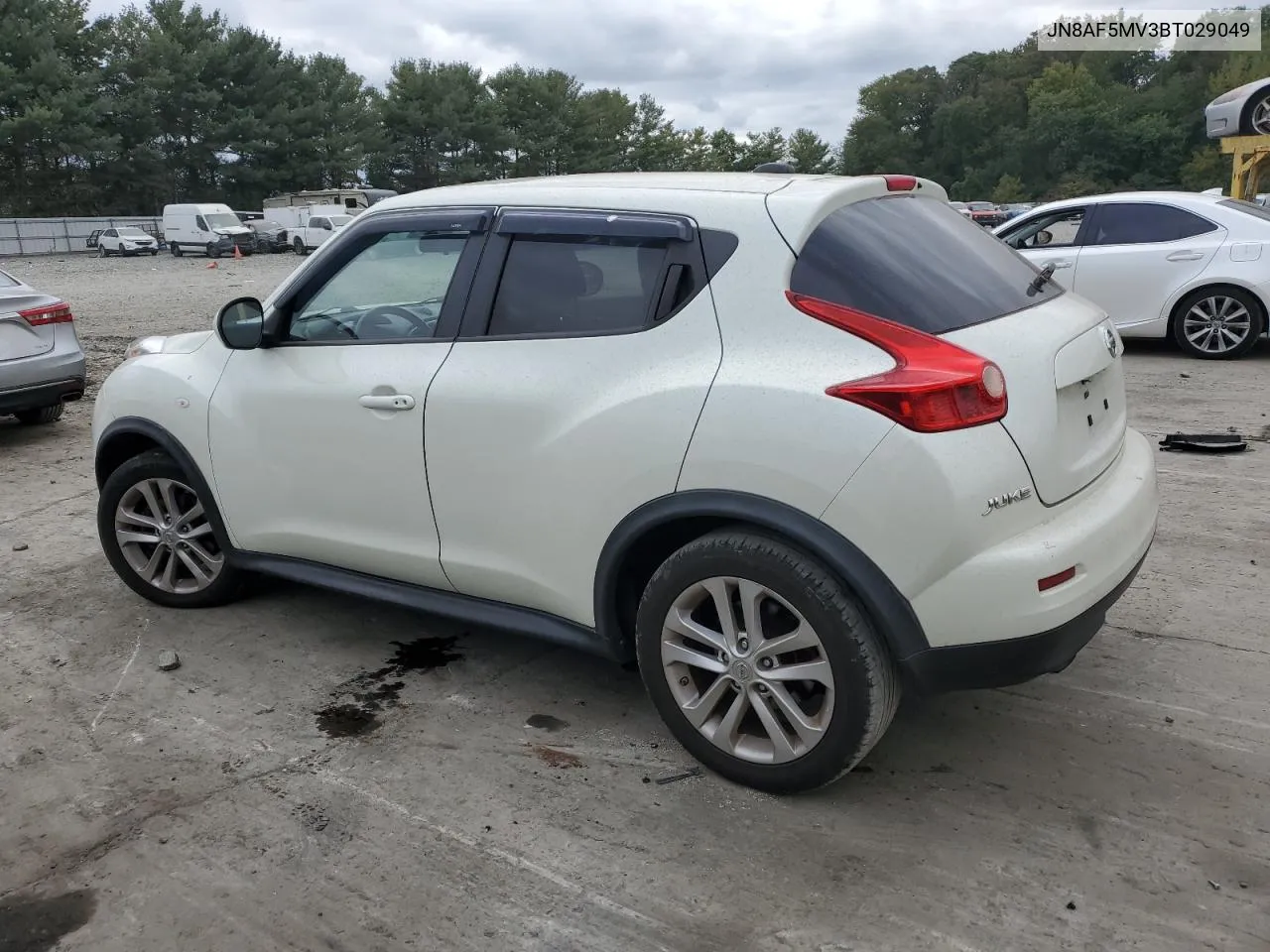 2011 Nissan Juke S VIN: JN8AF5MV3BT029049 Lot: 72002844