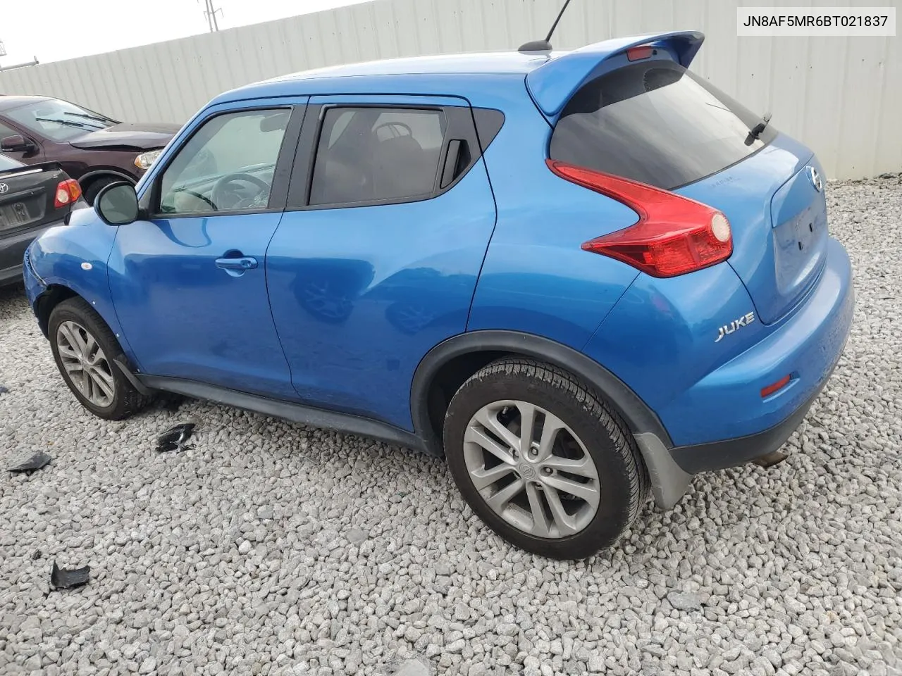 2011 Nissan Juke S VIN: JN8AF5MR6BT021837 Lot: 72009044