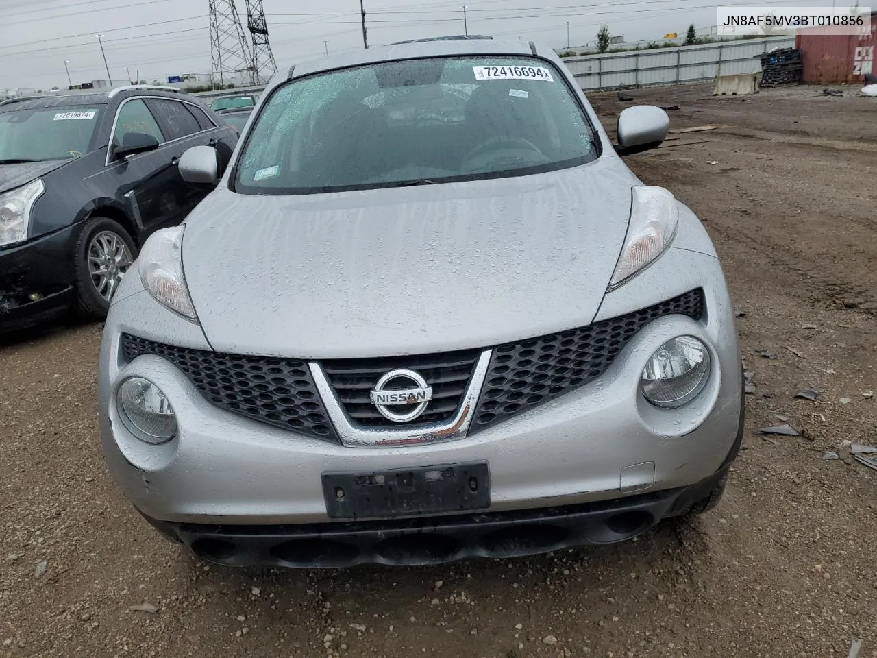 2011 Nissan Juke S VIN: JN8AF5MV3BT010856 Lot: 72416694