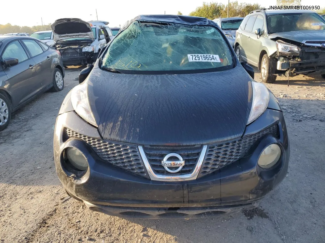 2011 Nissan Juke S VIN: JN8AF5MR4BT006950 Lot: 72919654