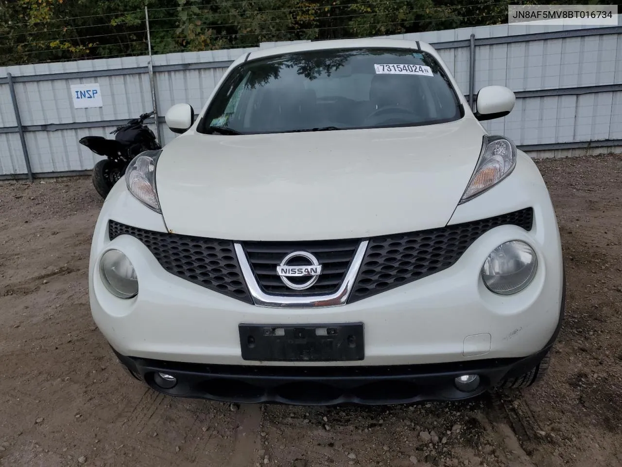 JN8AF5MV8BT016734 2011 Nissan Juke S