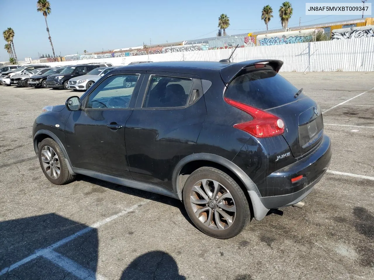 2011 Nissan Juke S VIN: JN8AF5MVXBT009347 Lot: 73338344