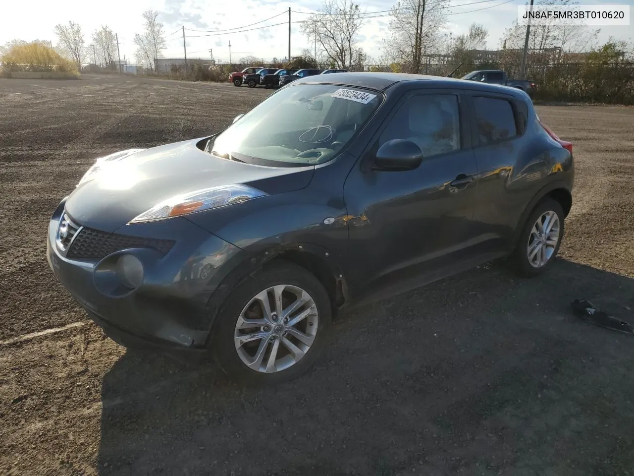 2011 Nissan Juke S VIN: JN8AF5MR3BT010620 Lot: 73523434