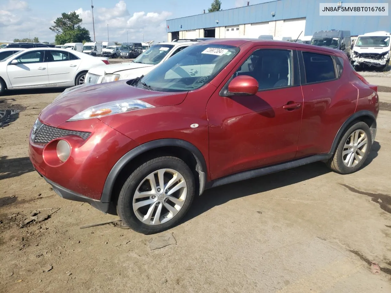 2011 Nissan Juke S VIN: JN8AF5MV8BT016765 Lot: 73997384