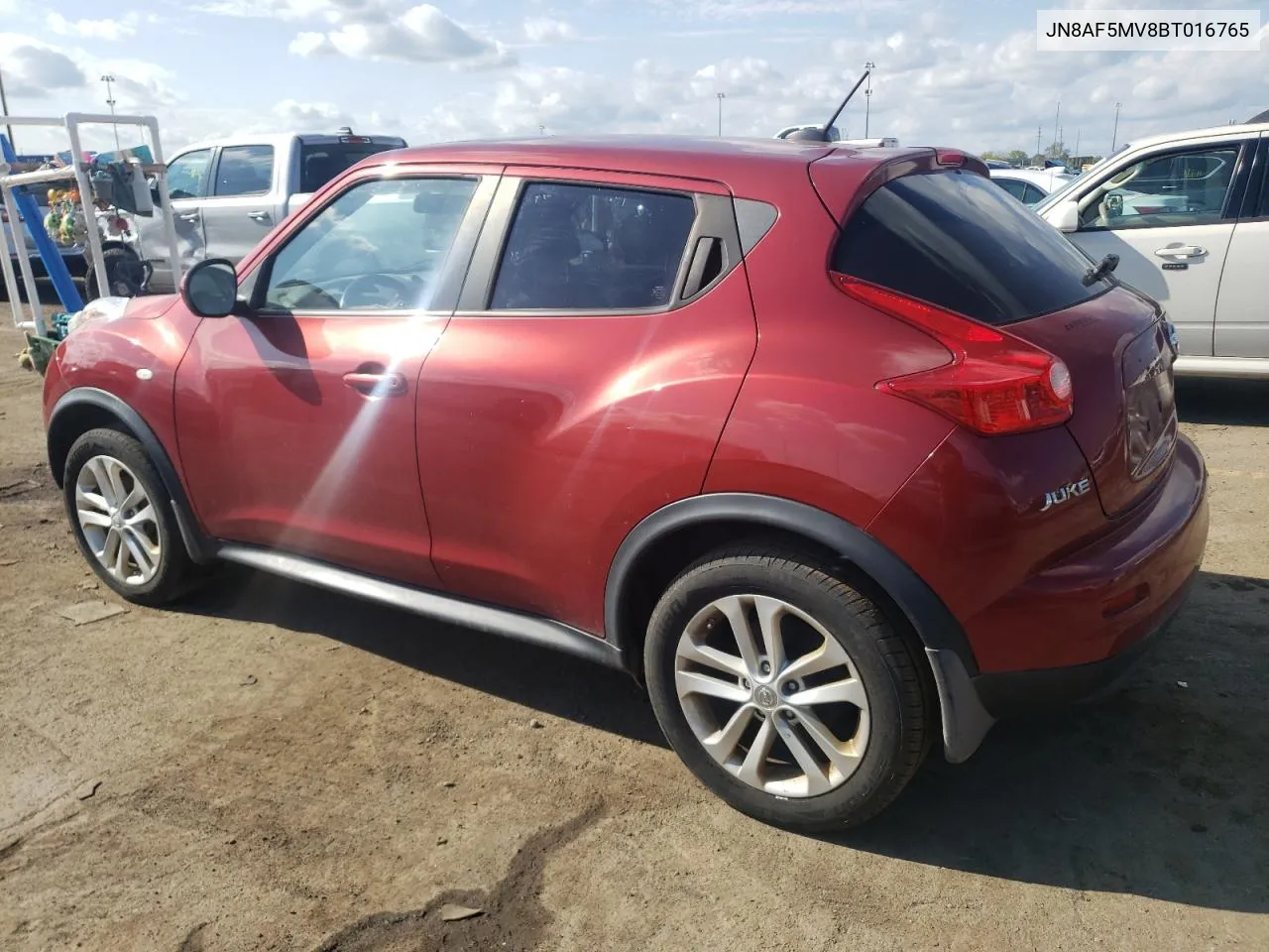 2011 Nissan Juke S VIN: JN8AF5MV8BT016765 Lot: 73997384