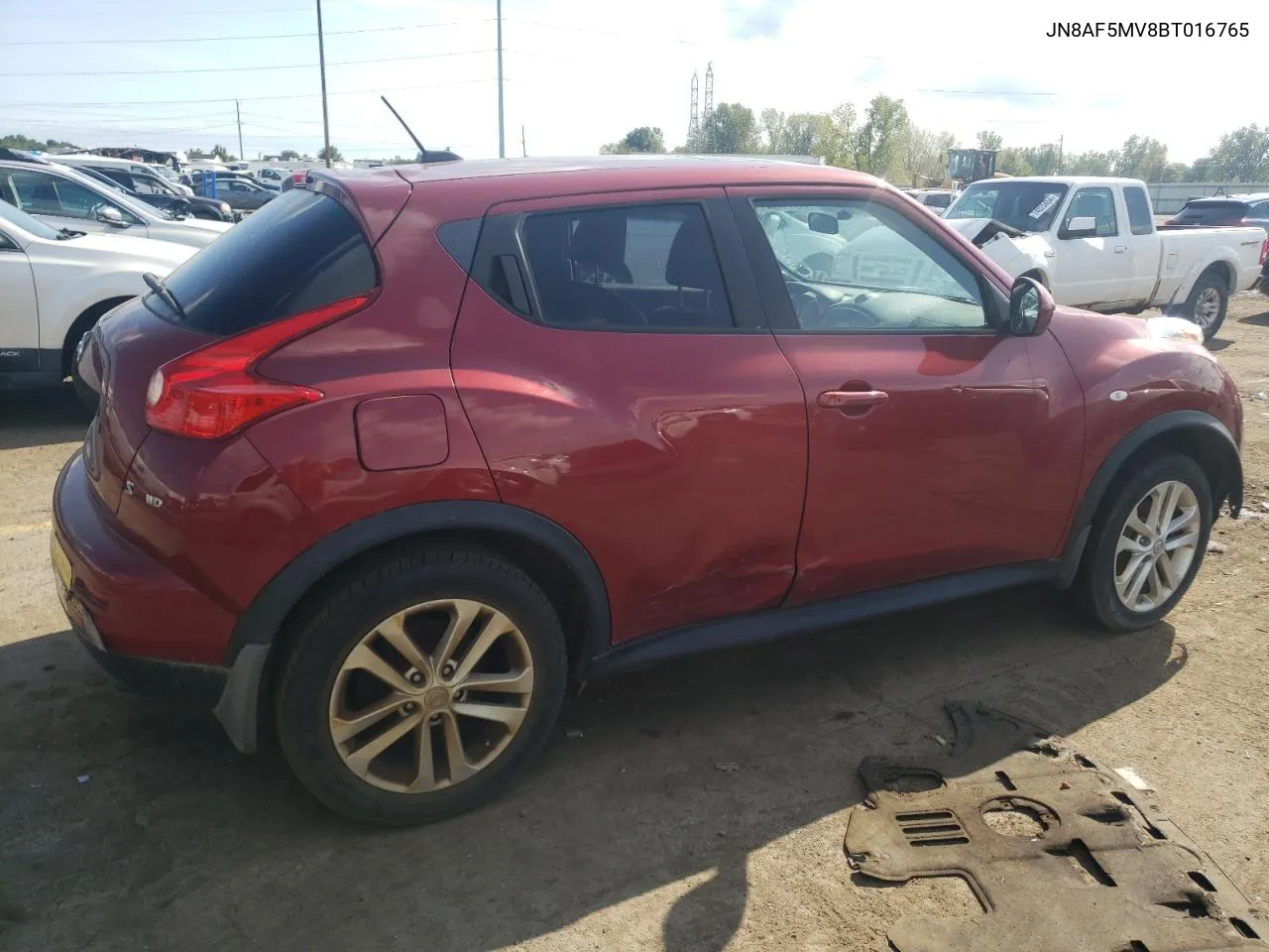 2011 Nissan Juke S VIN: JN8AF5MV8BT016765 Lot: 73997384