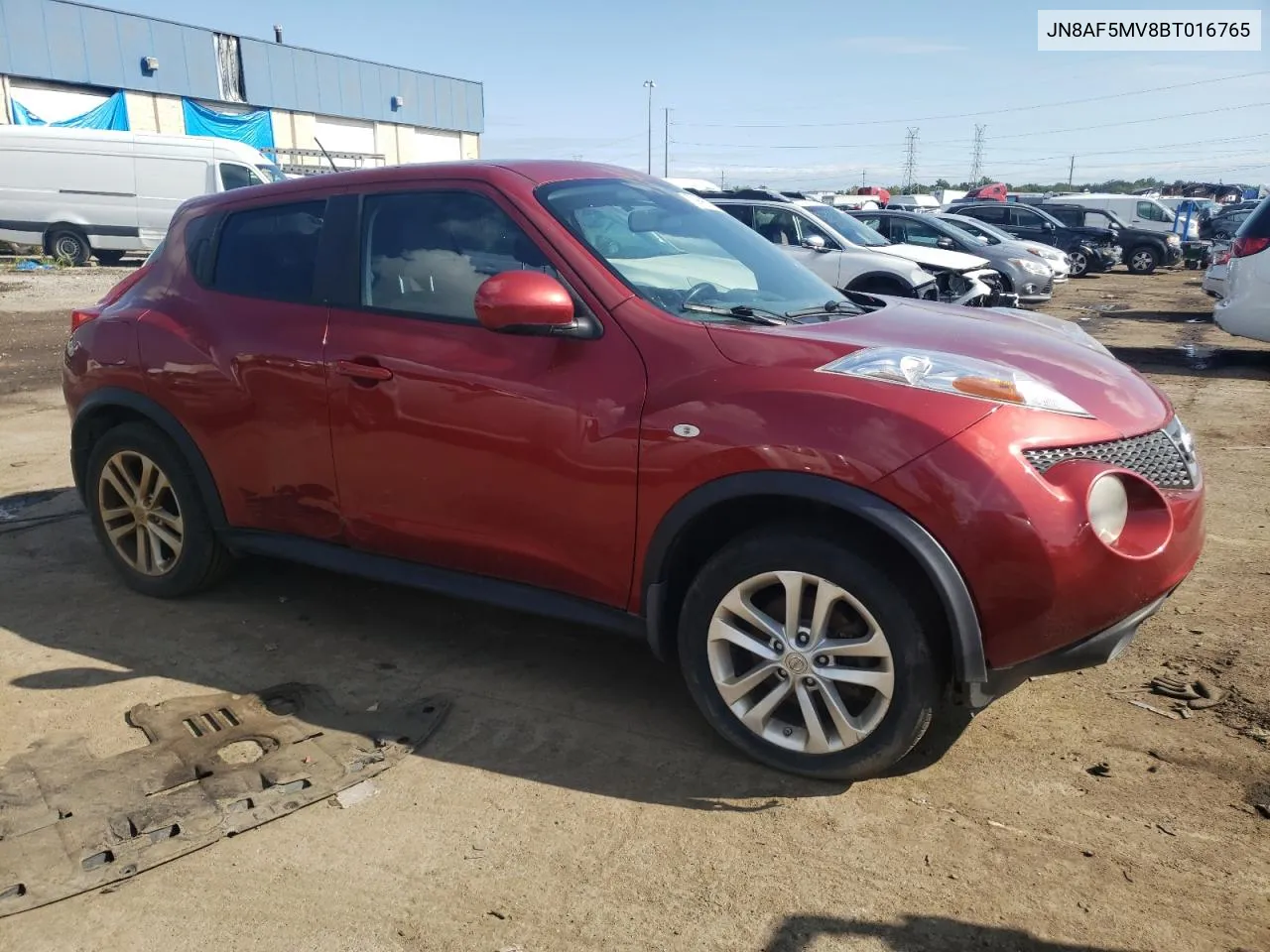 2011 Nissan Juke S VIN: JN8AF5MV8BT016765 Lot: 73997384