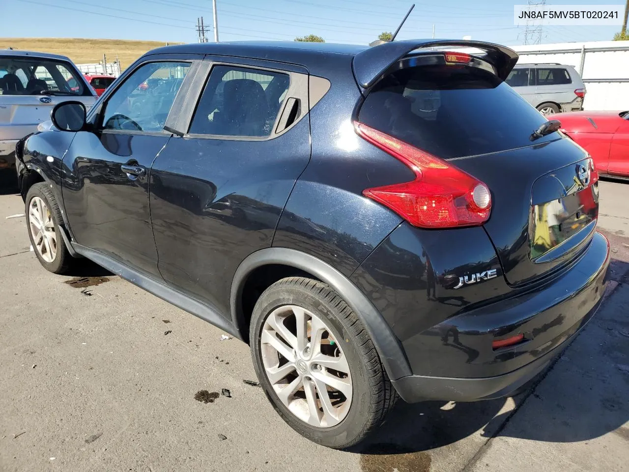 2011 Nissan Juke S VIN: JN8AF5MV5BT020241 Lot: 74373834