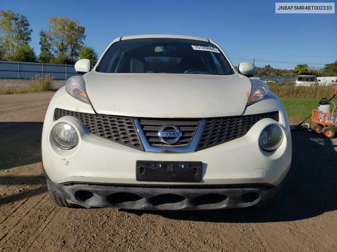 JN8AF5MR4BT002333 2011 Nissan Juke S