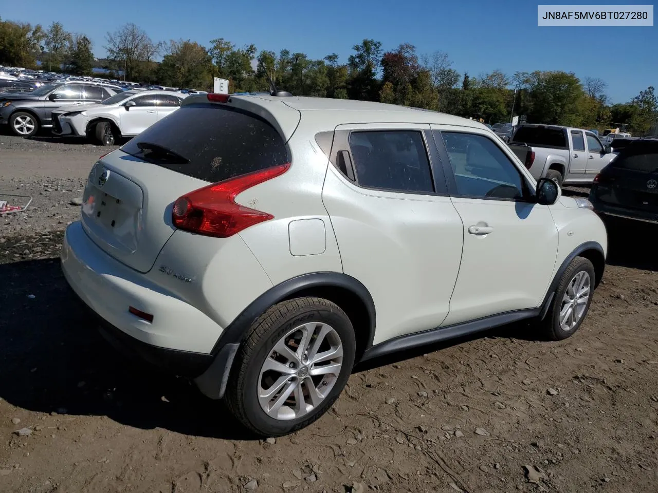 2011 Nissan Juke S VIN: JN8AF5MV6BT027280 Lot: 75195614