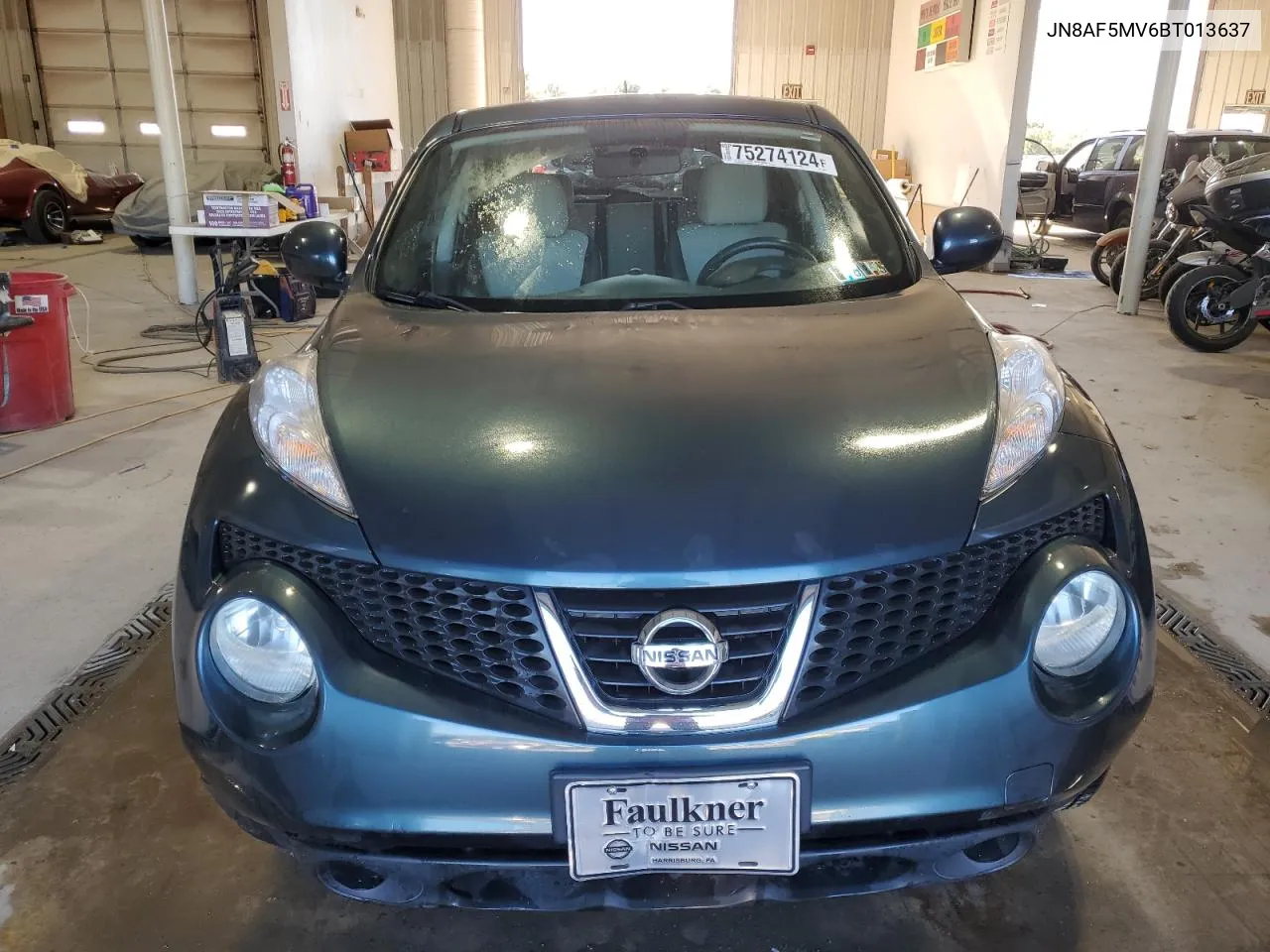 2011 Nissan Juke S VIN: JN8AF5MV6BT013637 Lot: 75274124