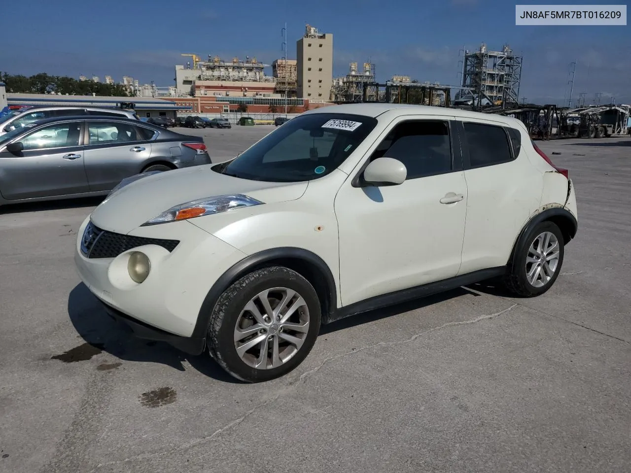 2011 Nissan Juke S VIN: JN8AF5MR7BT016209 Lot: 75769994