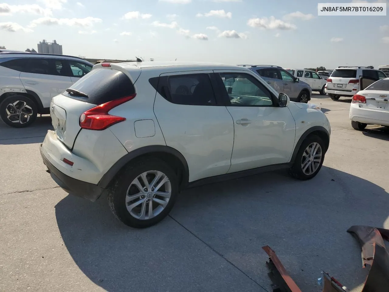 2011 Nissan Juke S VIN: JN8AF5MR7BT016209 Lot: 75769994