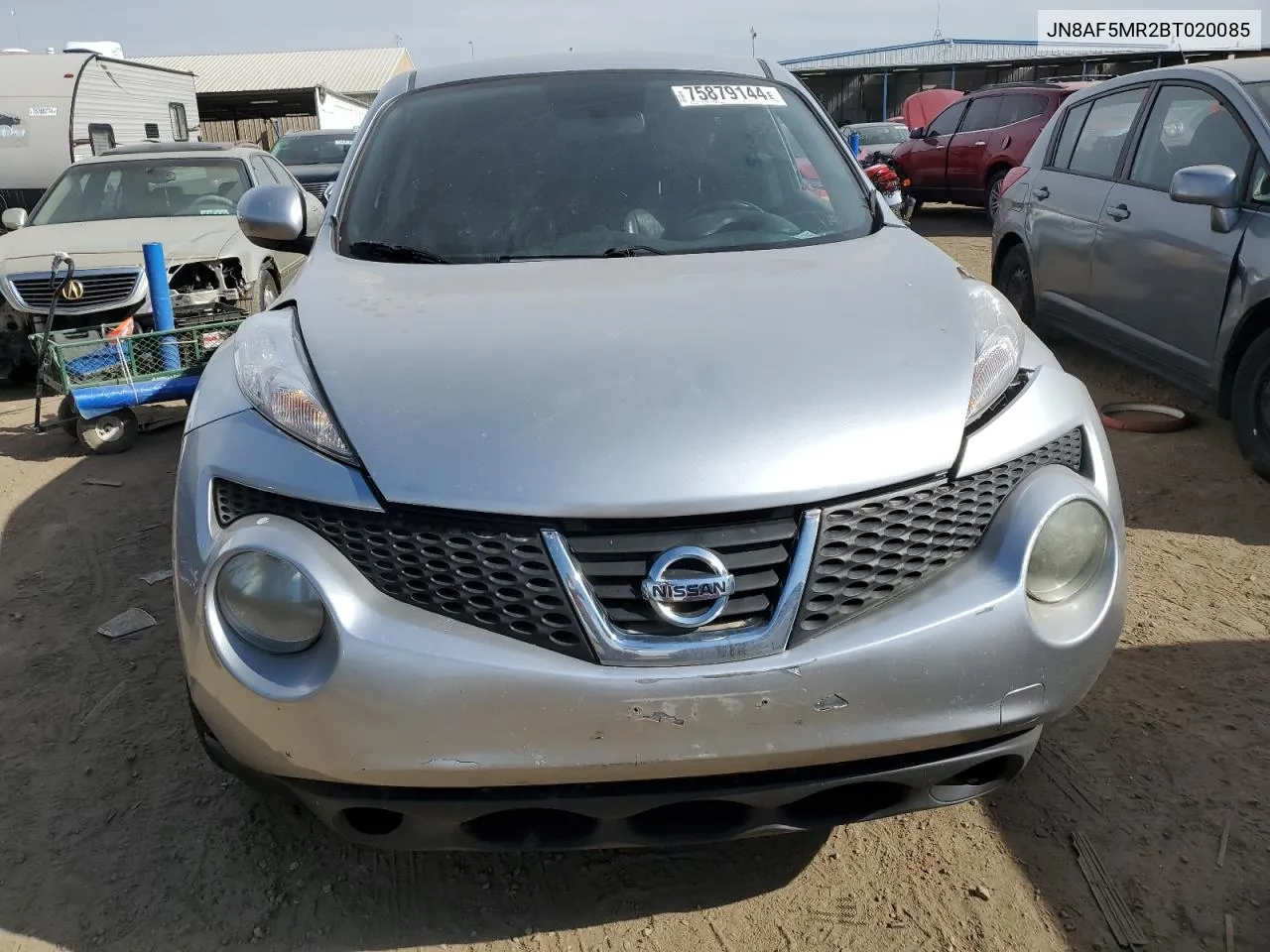 2011 Nissan Juke S VIN: JN8AF5MR2BT020085 Lot: 75879144