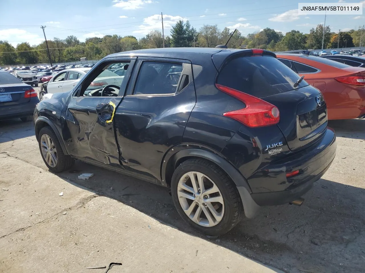 2011 Nissan Juke S VIN: JN8AF5MV5BT011149 Lot: 76020754