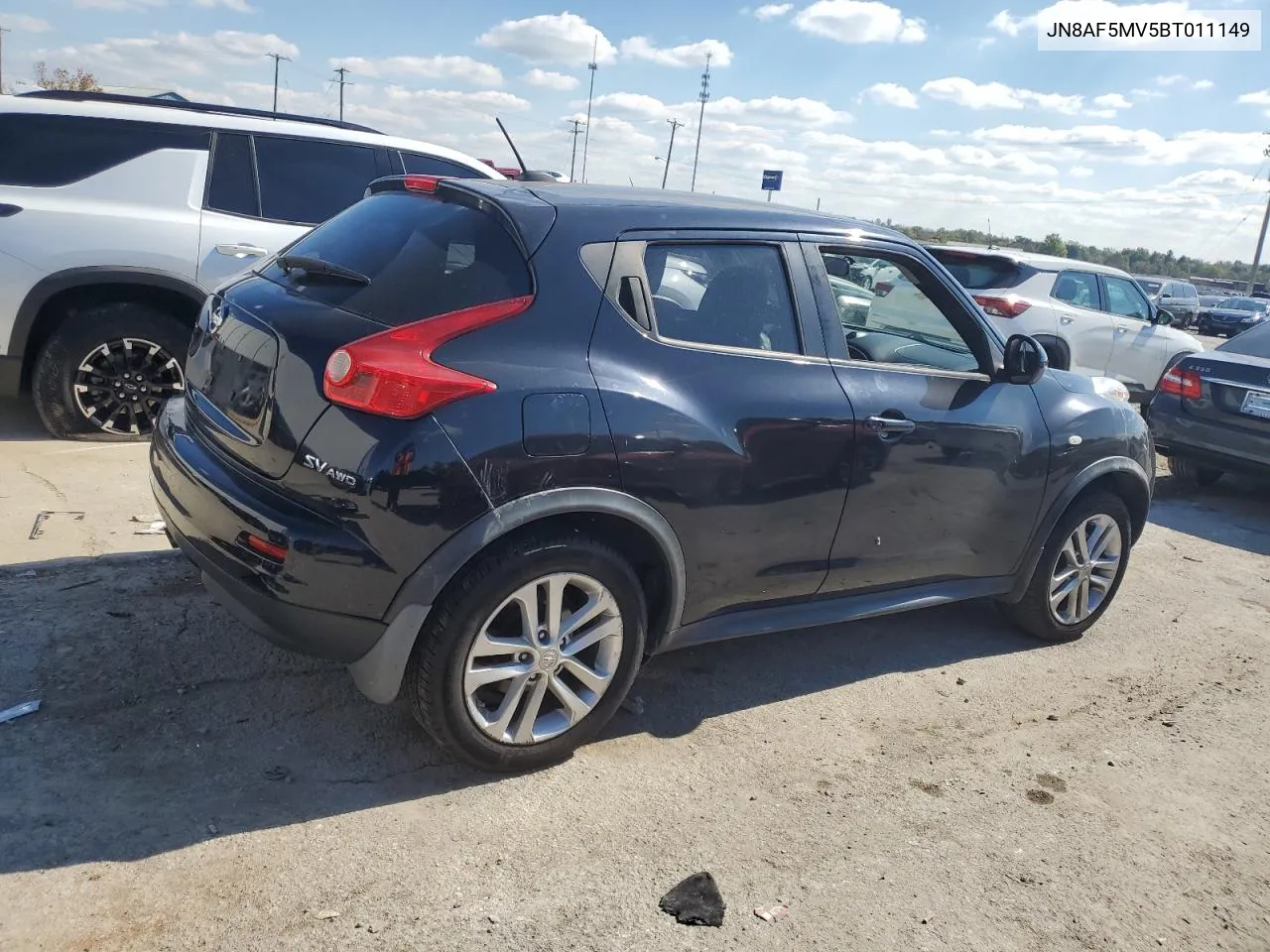 2011 Nissan Juke S VIN: JN8AF5MV5BT011149 Lot: 76020754