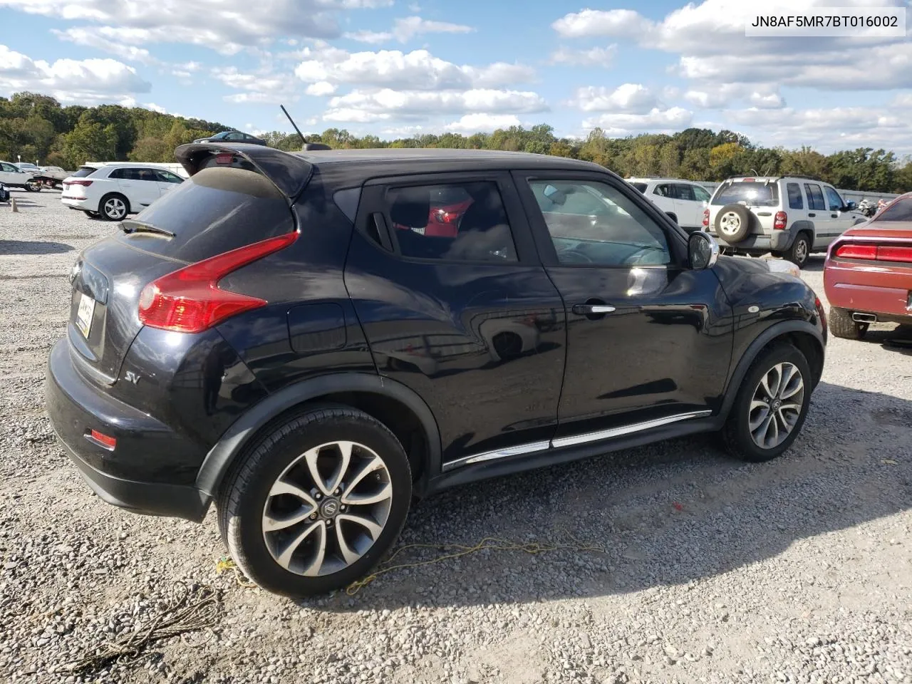 2011 Nissan Juke S VIN: JN8AF5MR7BT016002 Lot: 76621844