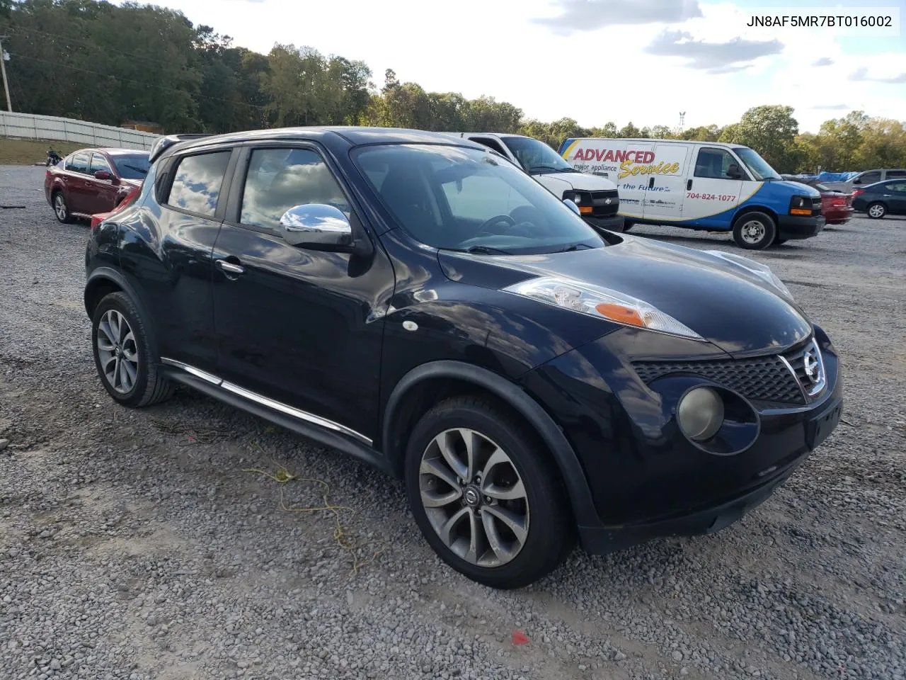 2011 Nissan Juke S VIN: JN8AF5MR7BT016002 Lot: 76621844