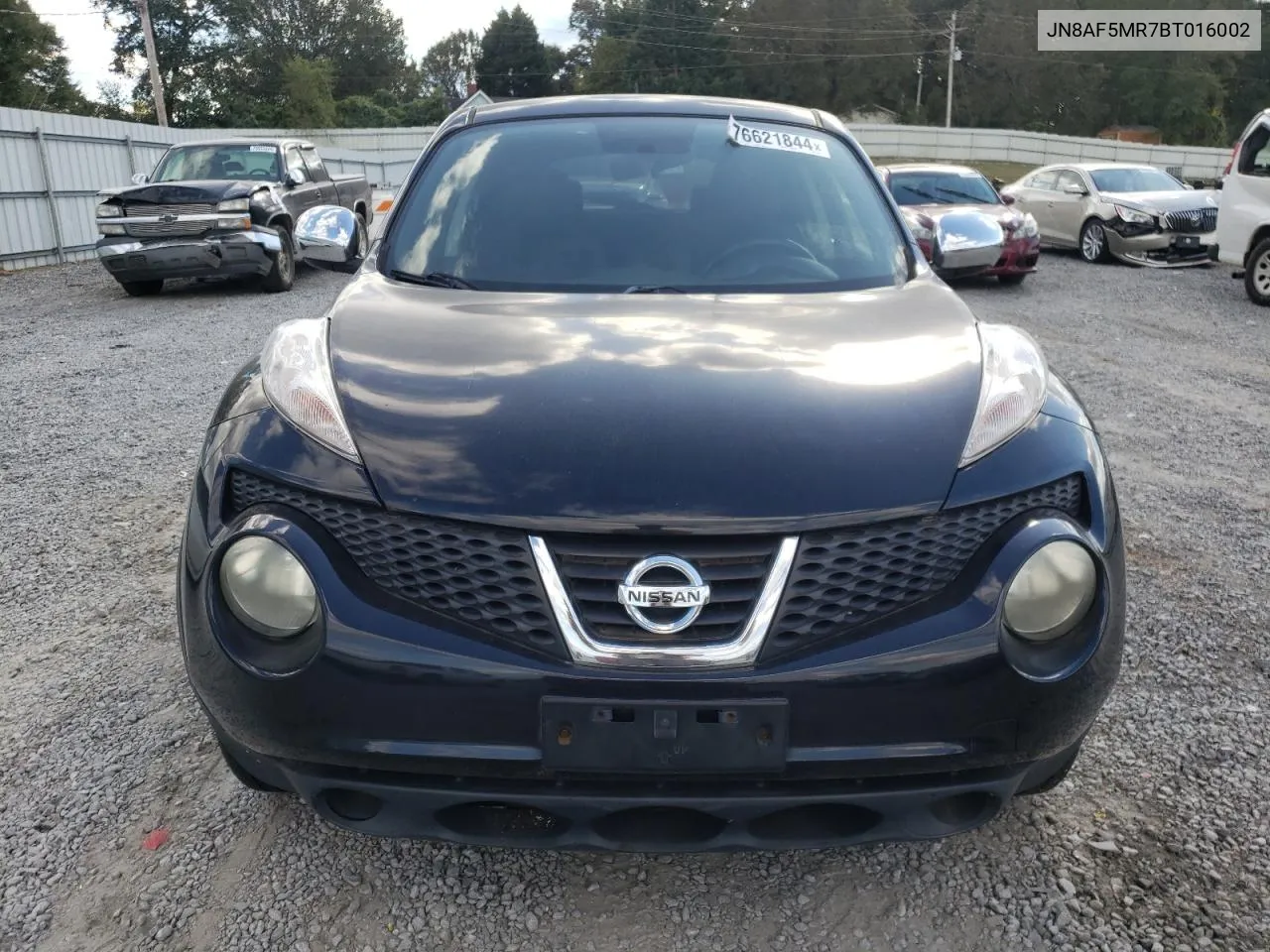 2011 Nissan Juke S VIN: JN8AF5MR7BT016002 Lot: 76621844