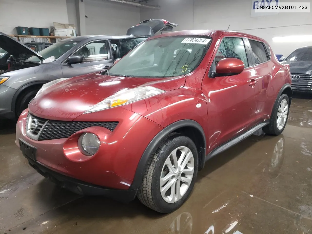 2011 Nissan Juke S VIN: JN8AF5MVXBT011423 Lot: 77004254