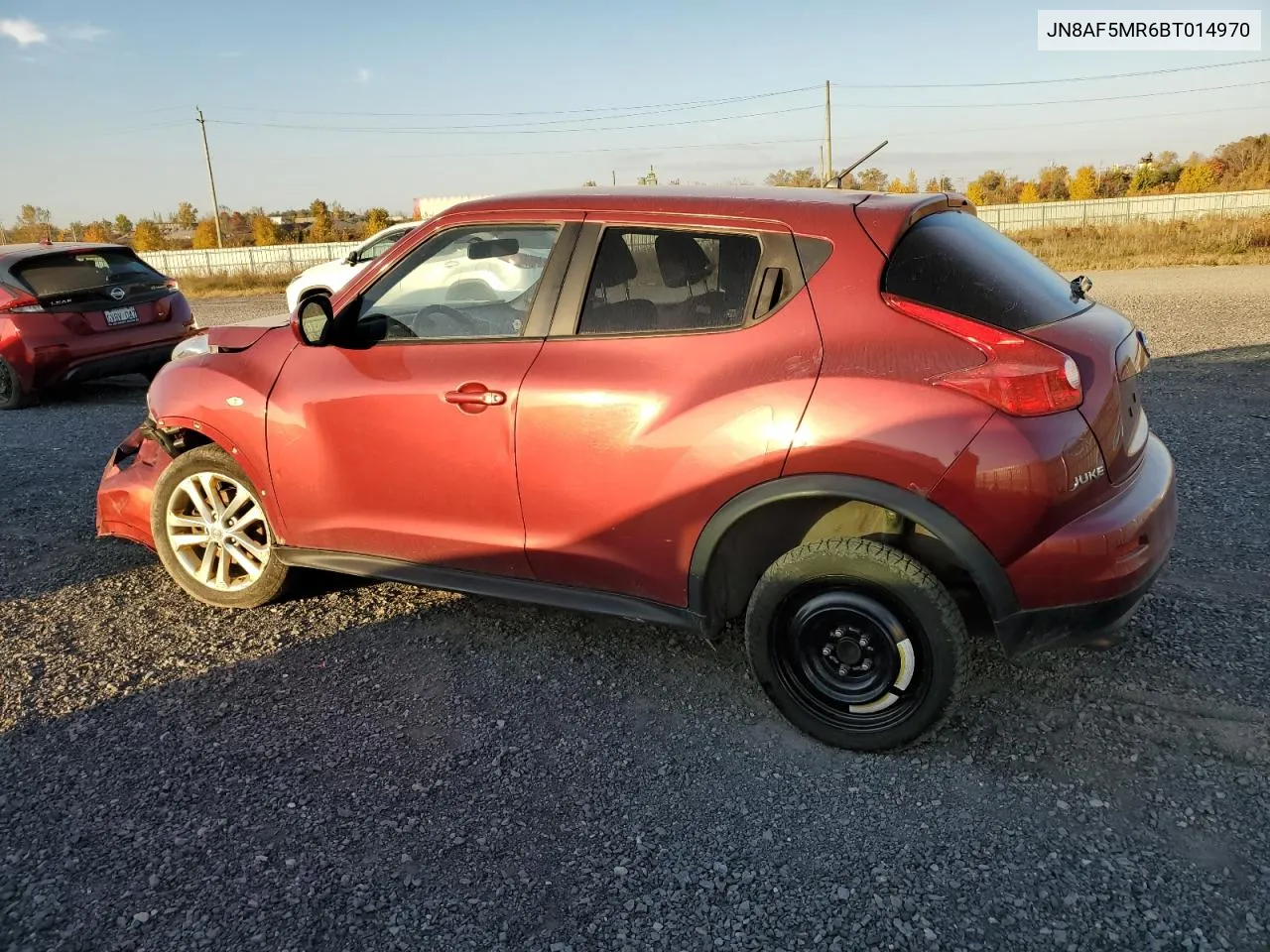 2011 Nissan Juke S VIN: JN8AF5MR6BT014970 Lot: 77008184