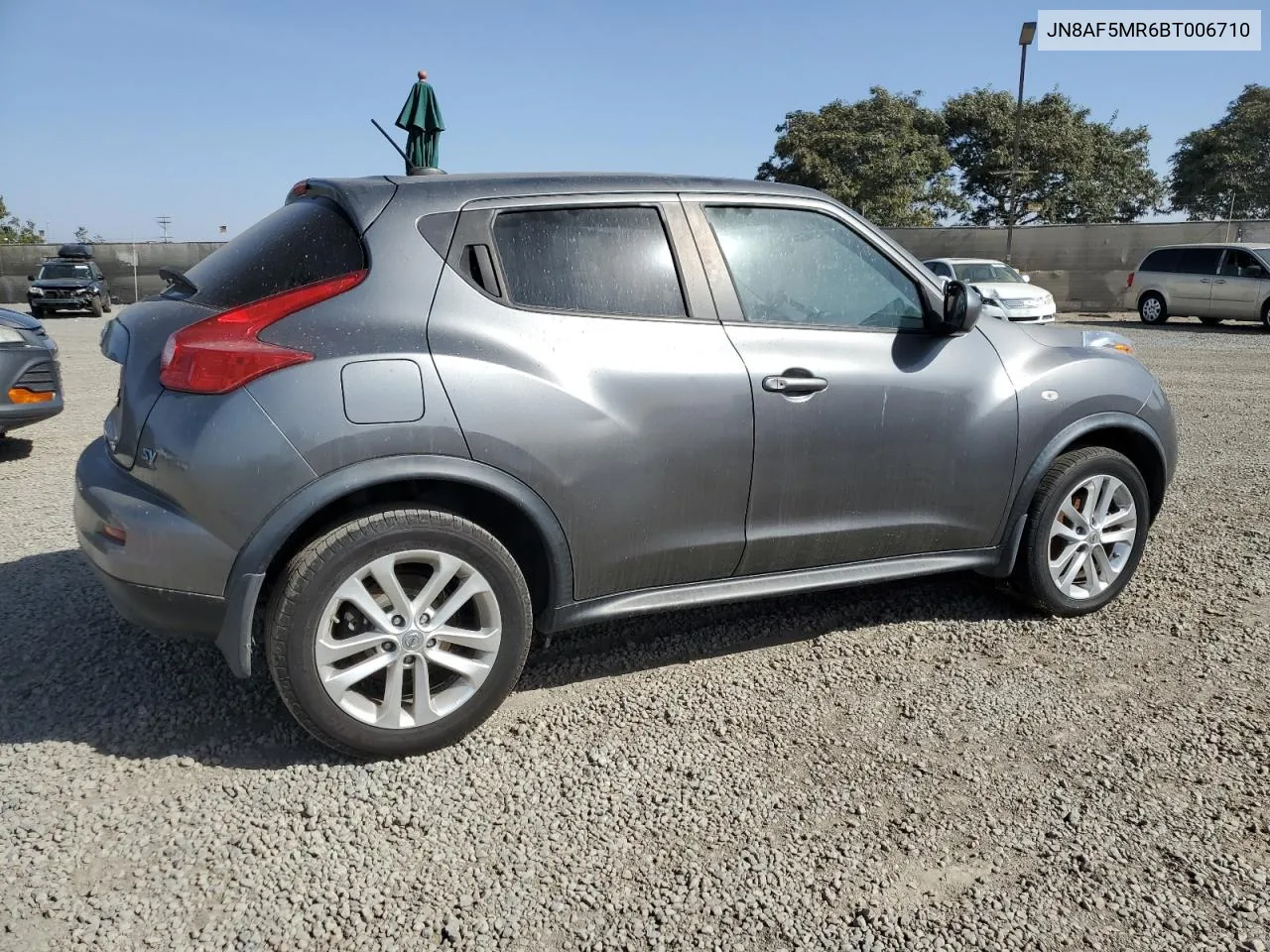 2011 Nissan Juke S VIN: JN8AF5MR6BT006710 Lot: 79020704