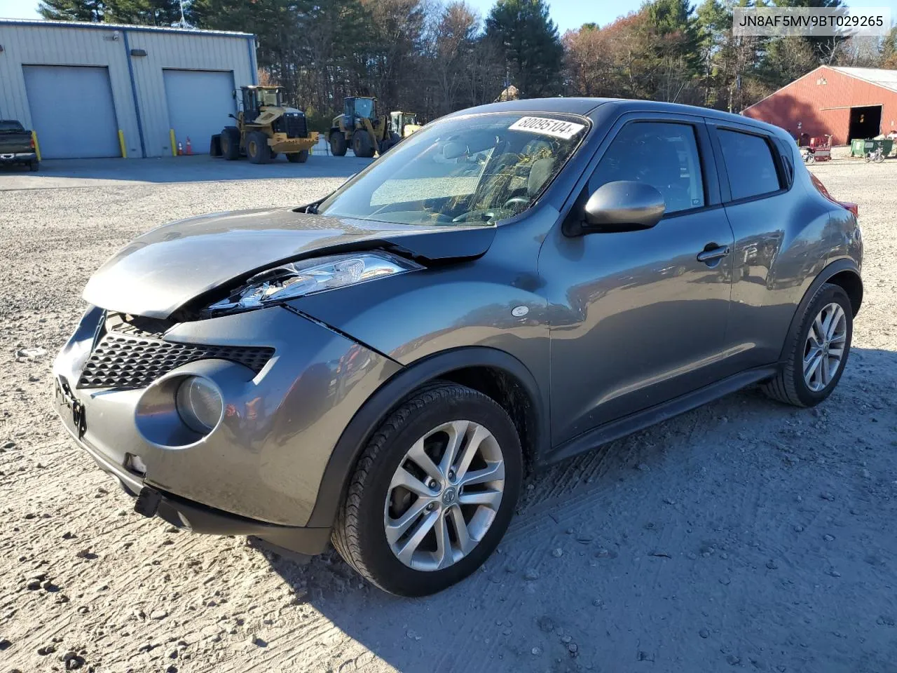 2011 Nissan Juke S VIN: JN8AF5MV9BT029265 Lot: 80095104