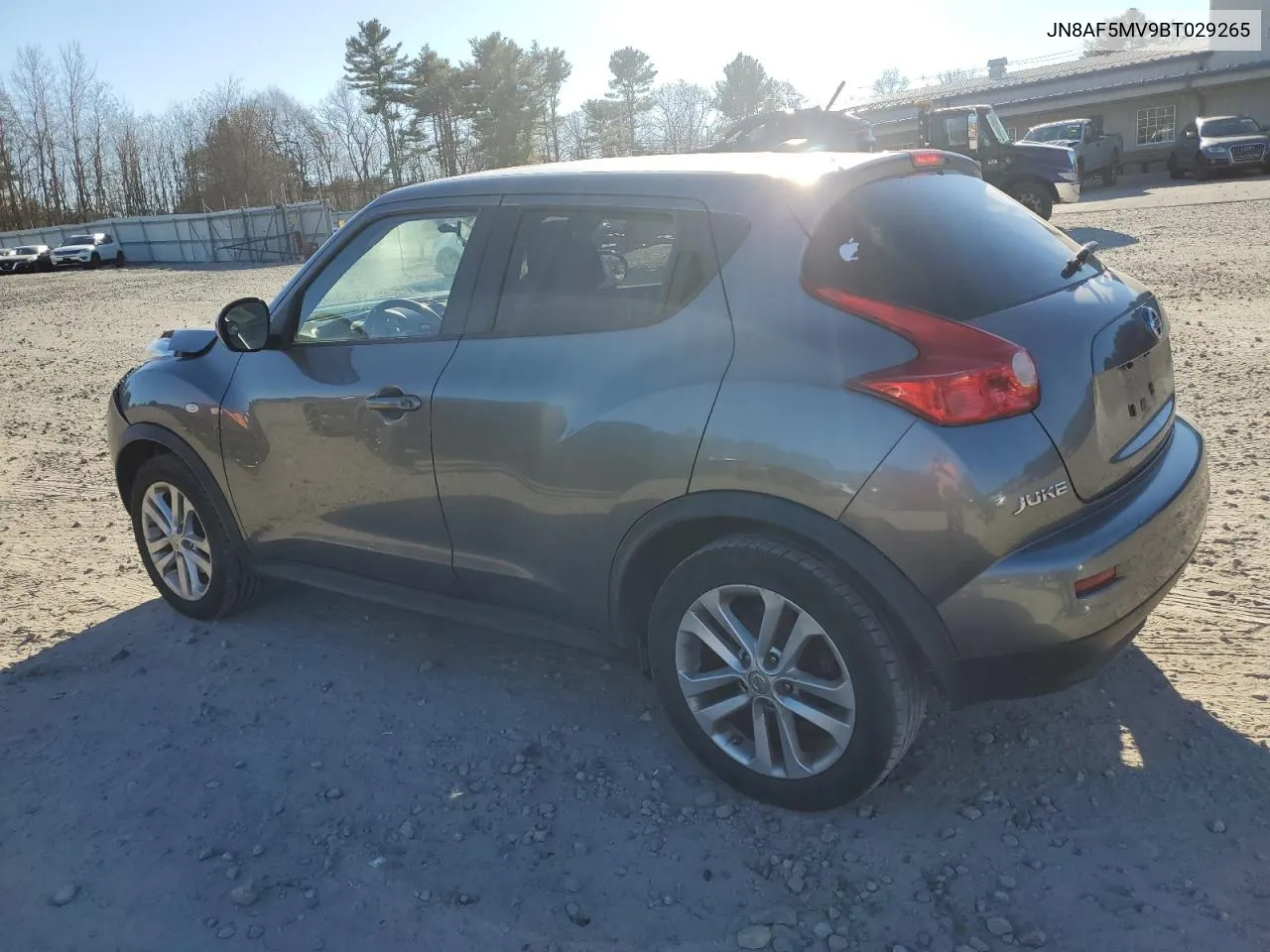 2011 Nissan Juke S VIN: JN8AF5MV9BT029265 Lot: 80095104