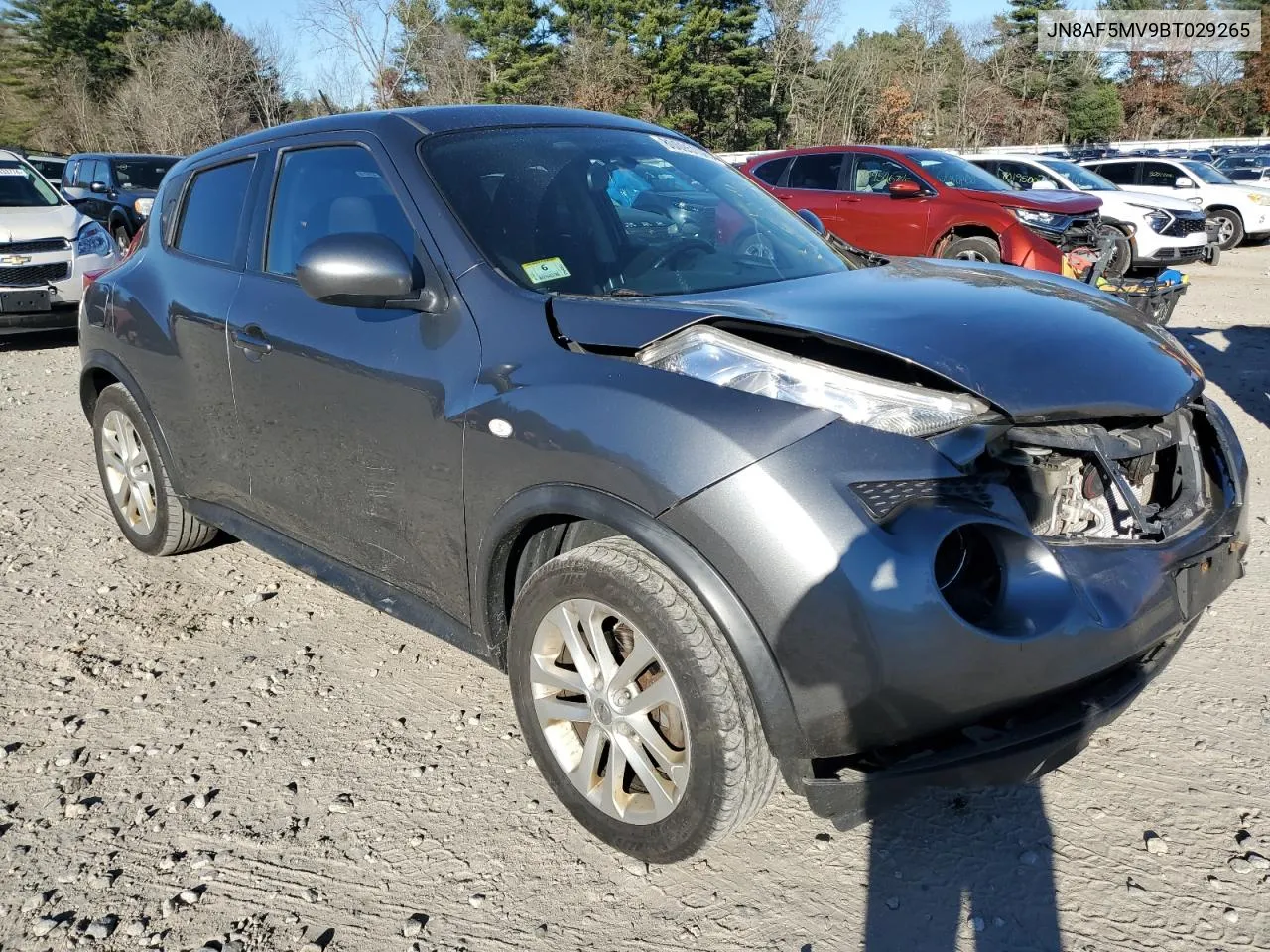 2011 Nissan Juke S VIN: JN8AF5MV9BT029265 Lot: 80095104