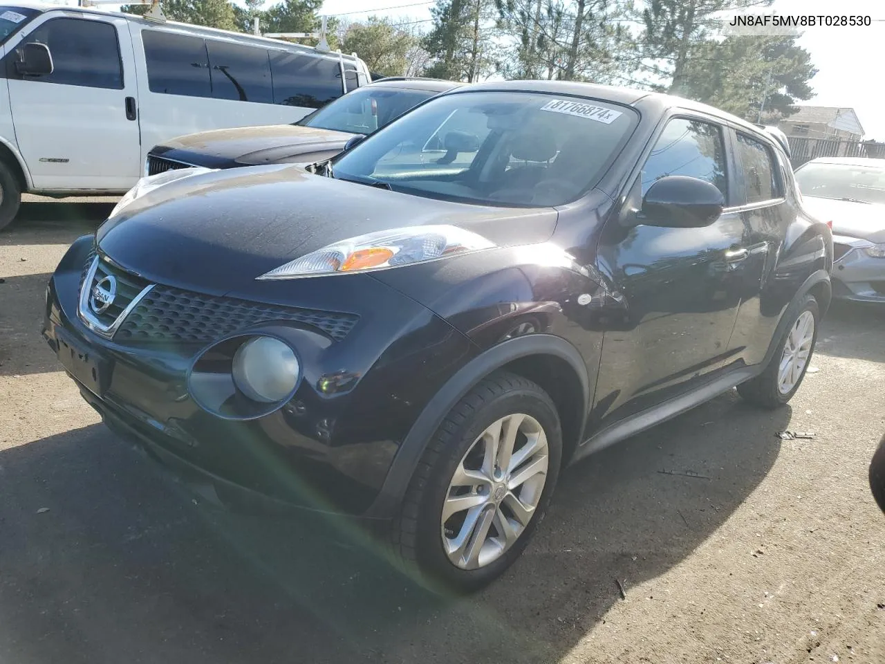 2011 Nissan Juke S VIN: JN8AF5MV8BT028530 Lot: 81766874