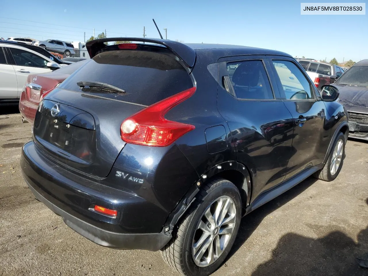 2011 Nissan Juke S VIN: JN8AF5MV8BT028530 Lot: 81766874