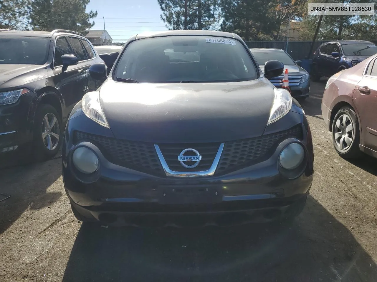 2011 Nissan Juke S VIN: JN8AF5MV8BT028530 Lot: 81766874