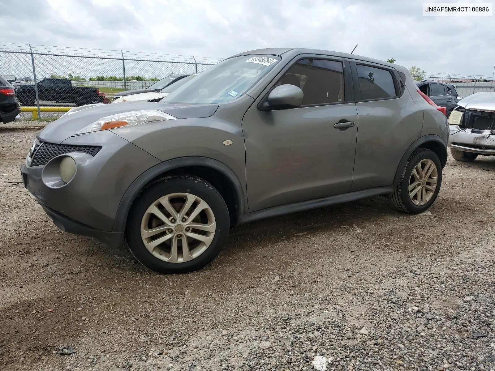 2012 Nissan Juke S VIN: JN8AF5MR4CT106886 Lot: 57346284