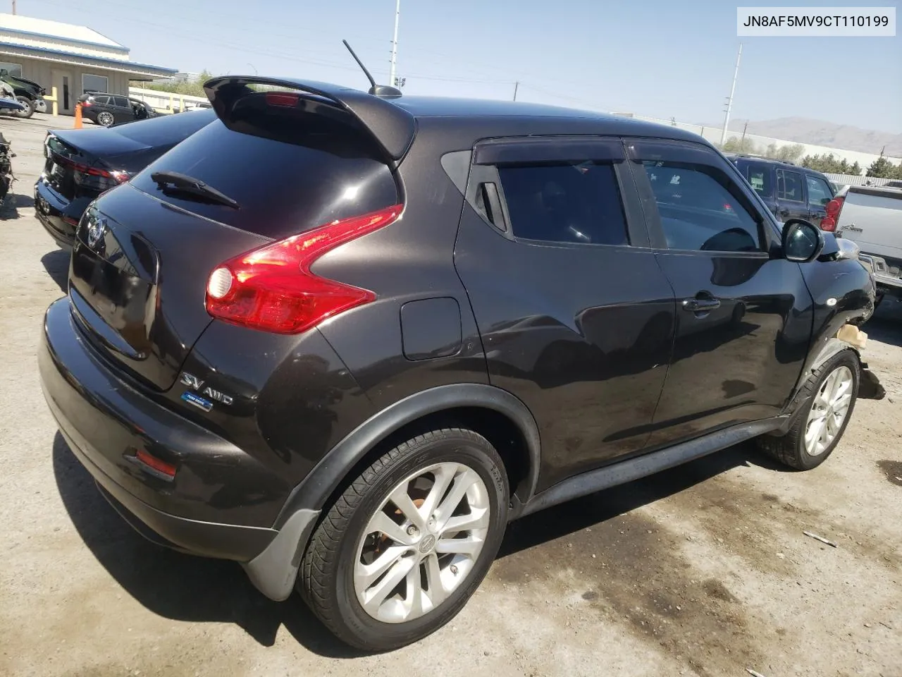 2012 Nissan Juke S VIN: JN8AF5MV9CT110199 Lot: 59937004