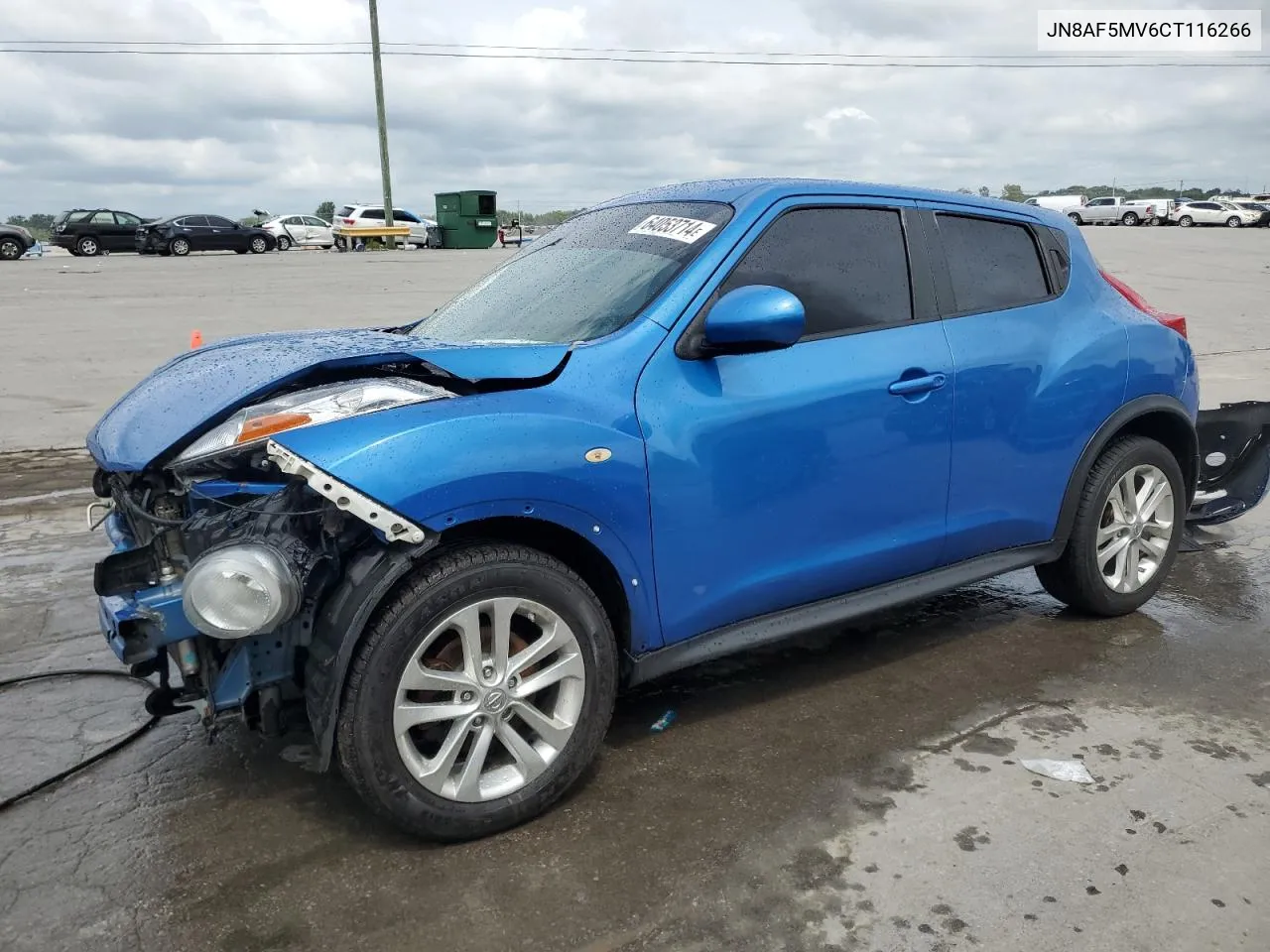 2012 Nissan Juke S VIN: JN8AF5MV6CT116266 Lot: 64053714