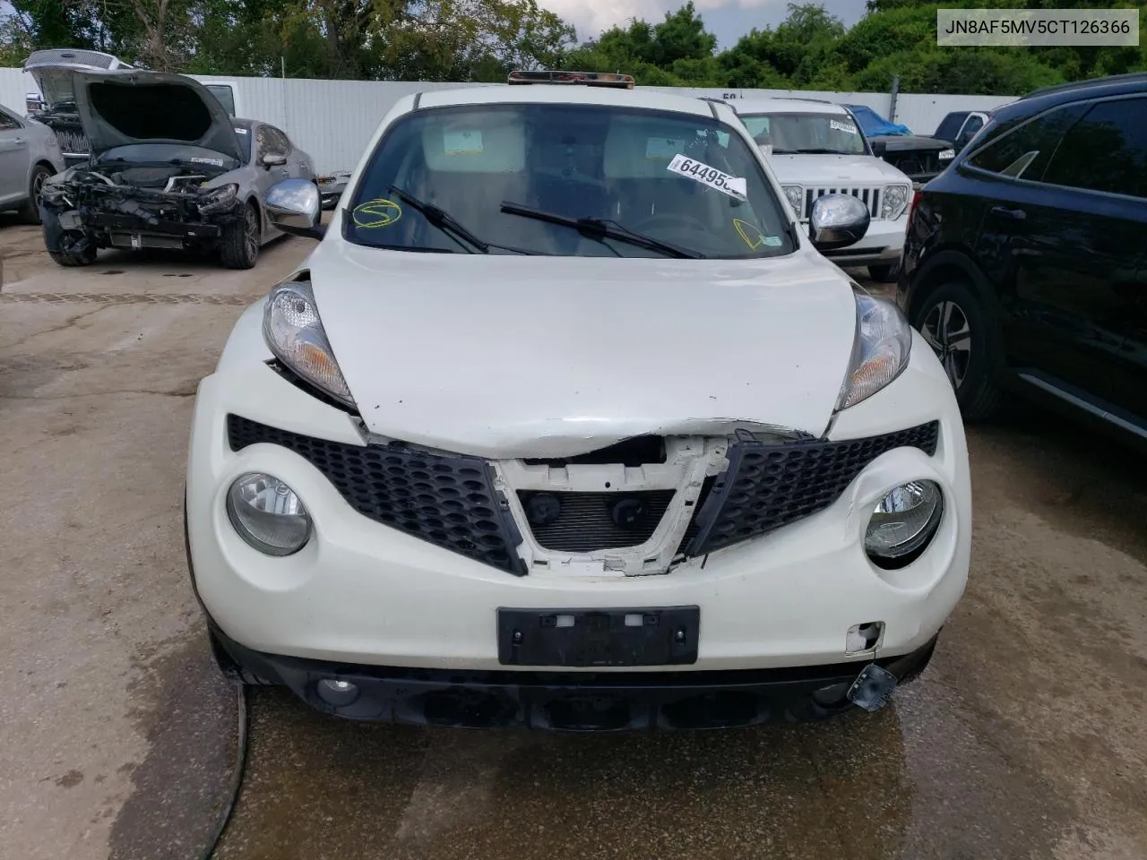 2012 Nissan Juke S VIN: JN8AF5MV5CT126366 Lot: 64495864