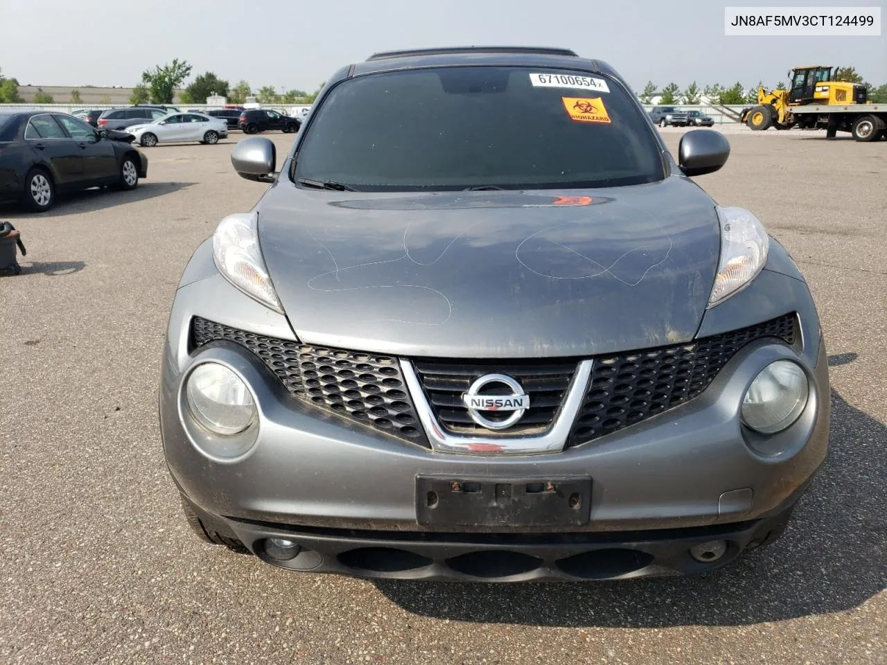 2012 Nissan Juke S VIN: JN8AF5MV3CT124499 Lot: 67100654