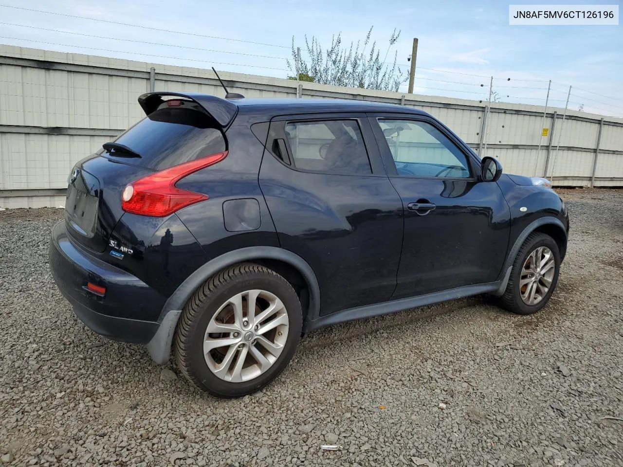 2012 Nissan Juke S VIN: JN8AF5MV6CT126196 Lot: 69033074