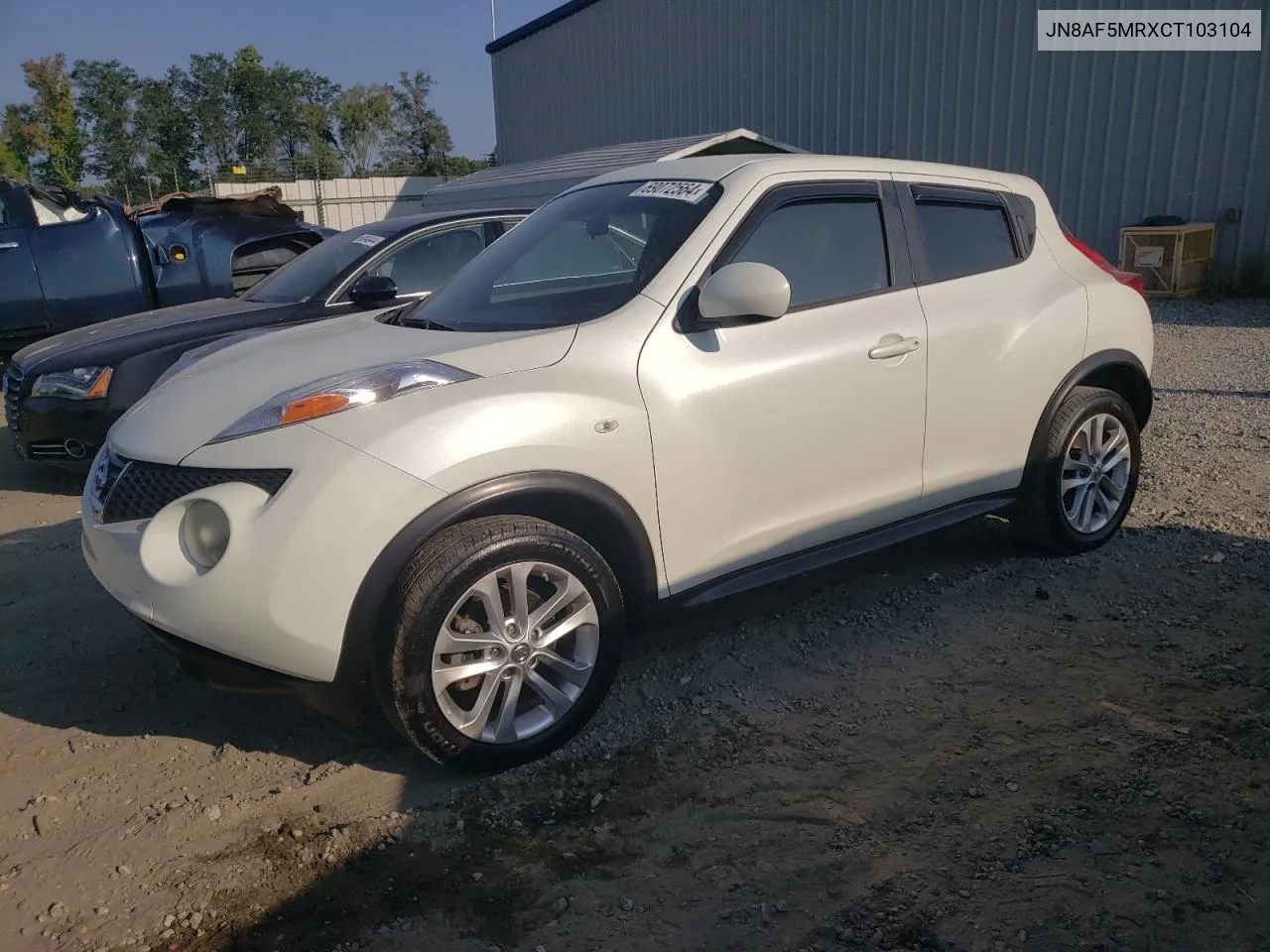 2012 Nissan Juke S VIN: JN8AF5MRXCT103104 Lot: 69072564