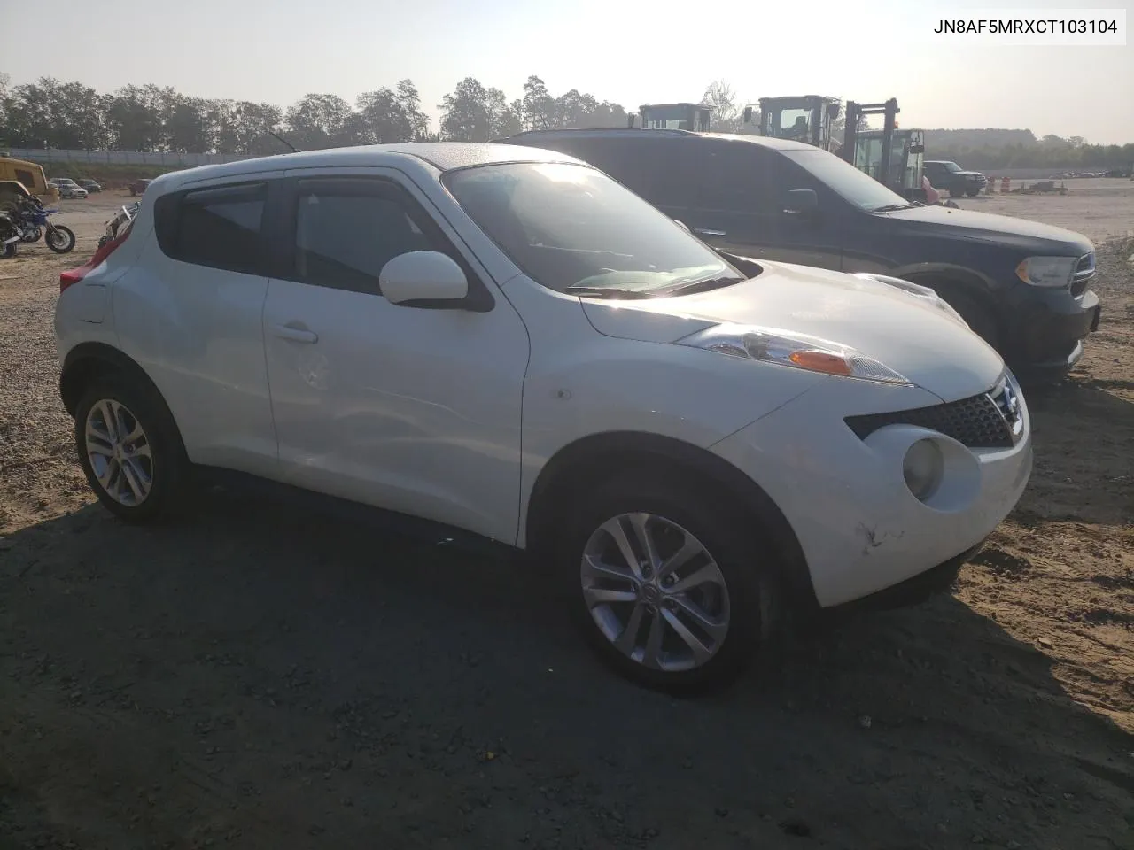 2012 Nissan Juke S VIN: JN8AF5MRXCT103104 Lot: 69072564