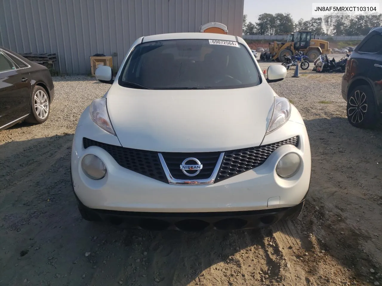 2012 Nissan Juke S VIN: JN8AF5MRXCT103104 Lot: 69072564