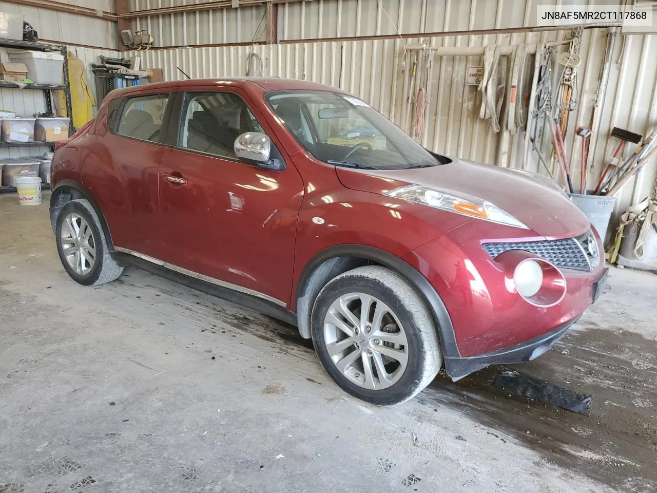 2012 Nissan Juke S VIN: JN8AF5MR2CT117868 Lot: 70407484