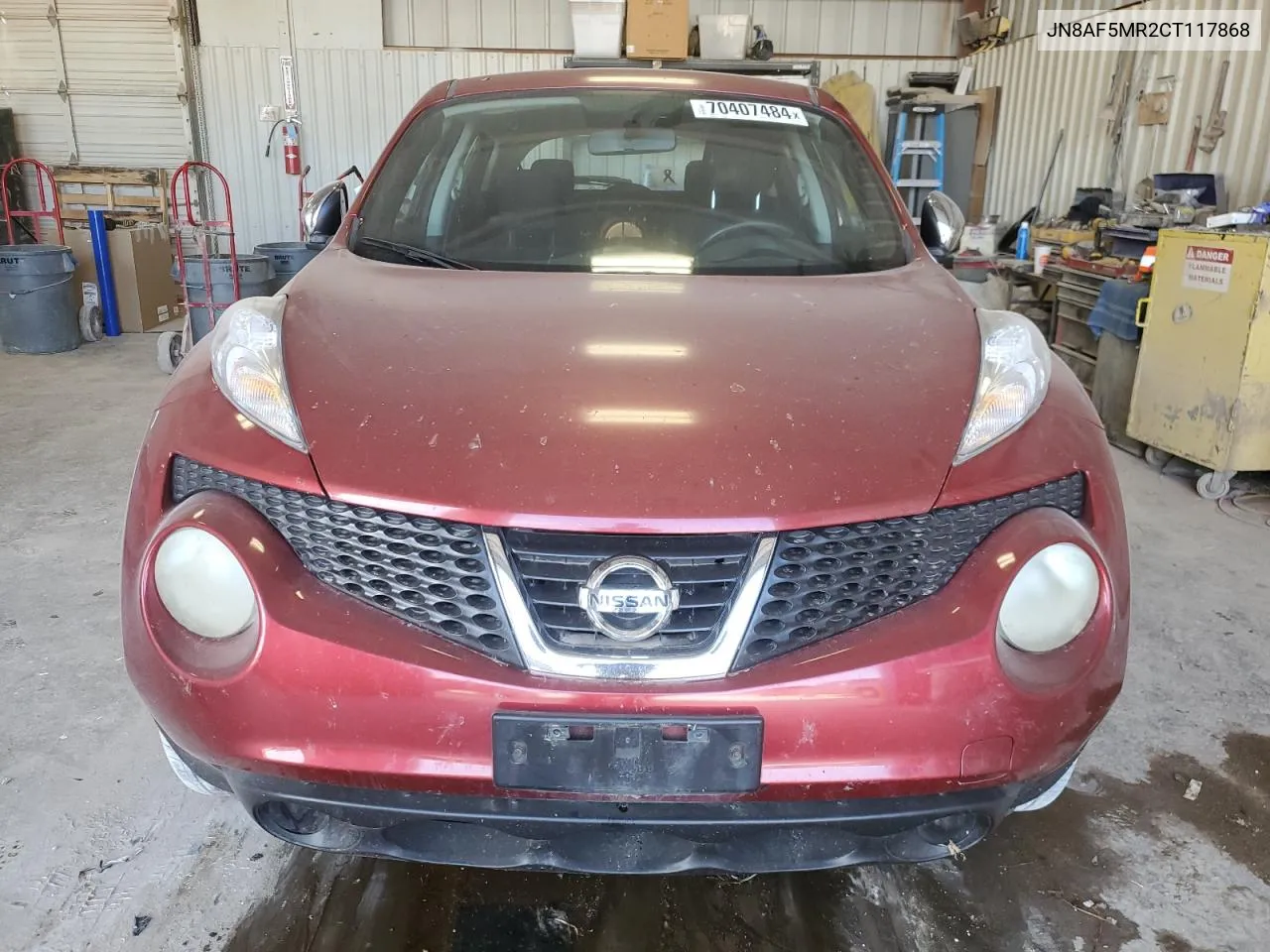 2012 Nissan Juke S VIN: JN8AF5MR2CT117868 Lot: 70407484